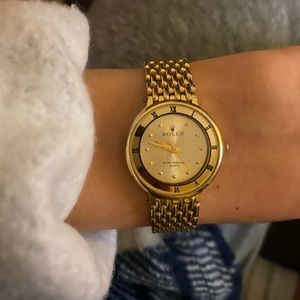 Women’s Skinny Gold Link Rolex Watch